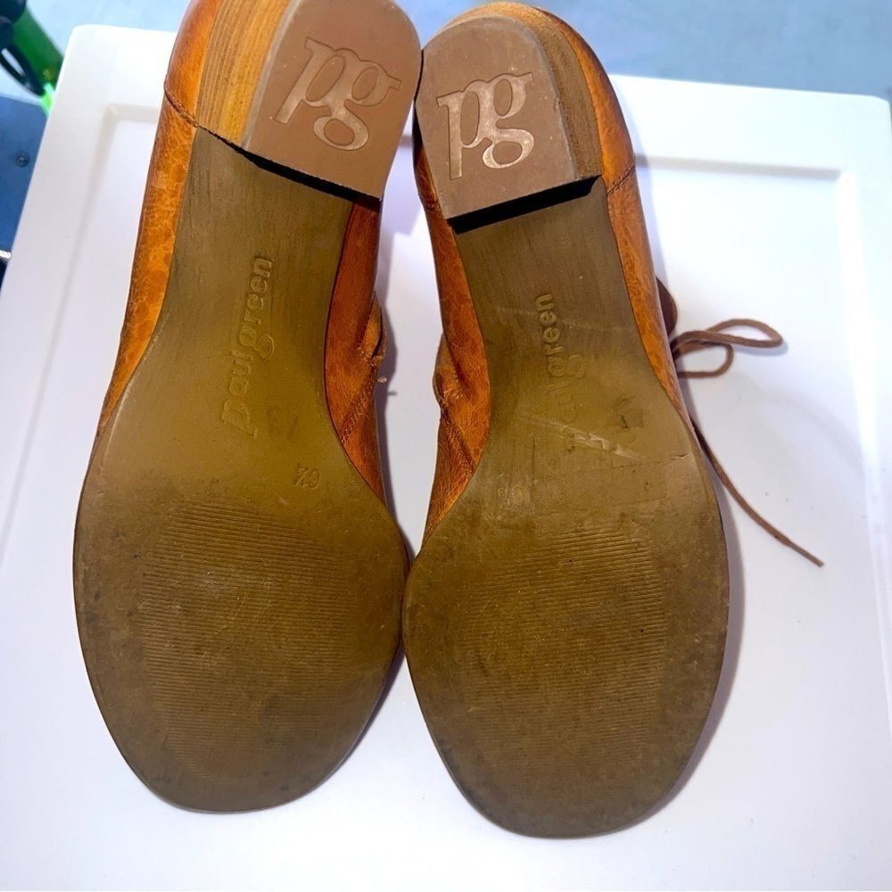 PAUL GREEN Bali Lace Up Cut Out 3" Block Heel Bootie Sandals Shoes 6.5 UK / 9 US - Picture 6 of 7